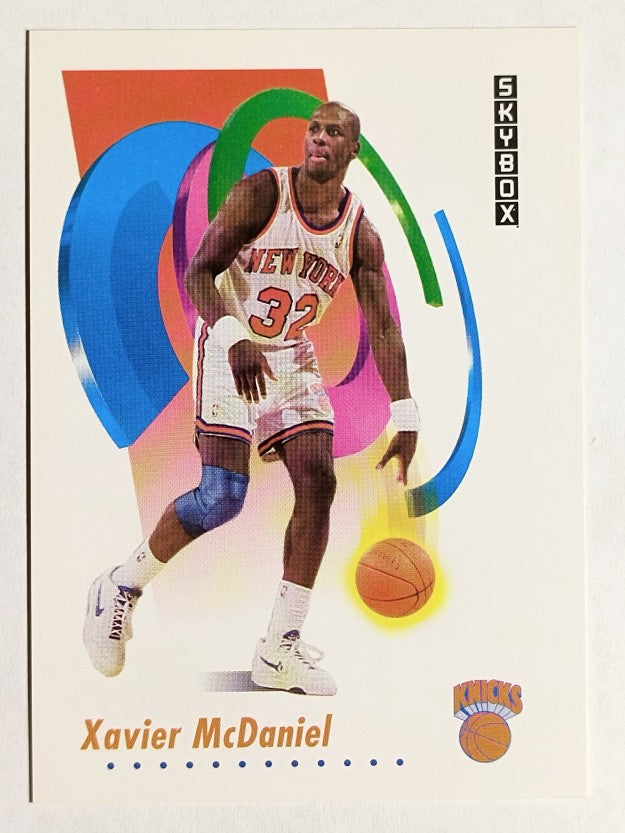 1991-92 SkyBox #638 Xavier McDaniel