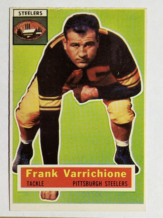 1956 Topps #3 Frank Varrichione (TRIMMED)