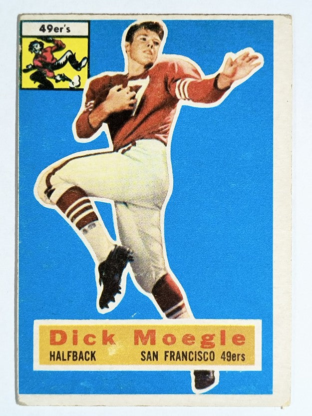 1956 Topps #14 Dick Moegle (VGEX)