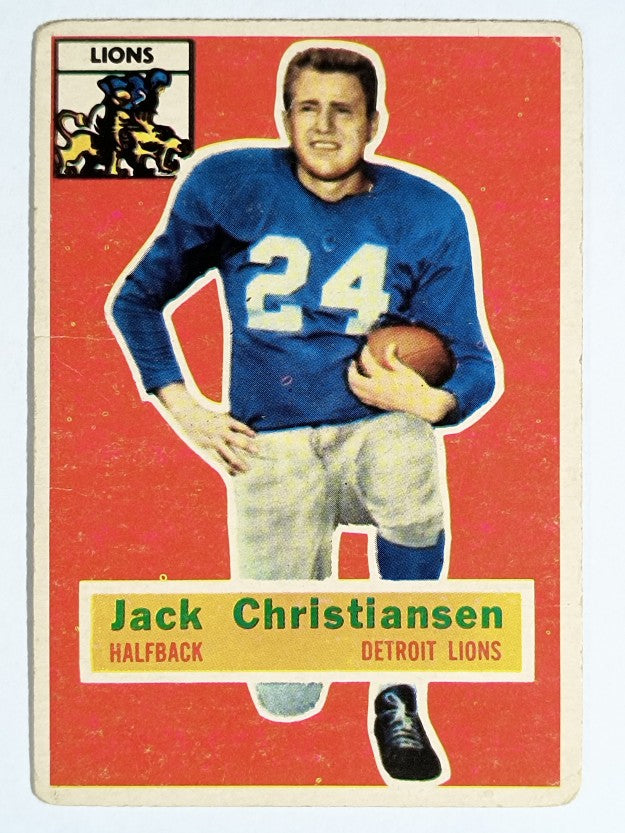1956 Topps #20 Jack Christiansen (VG)