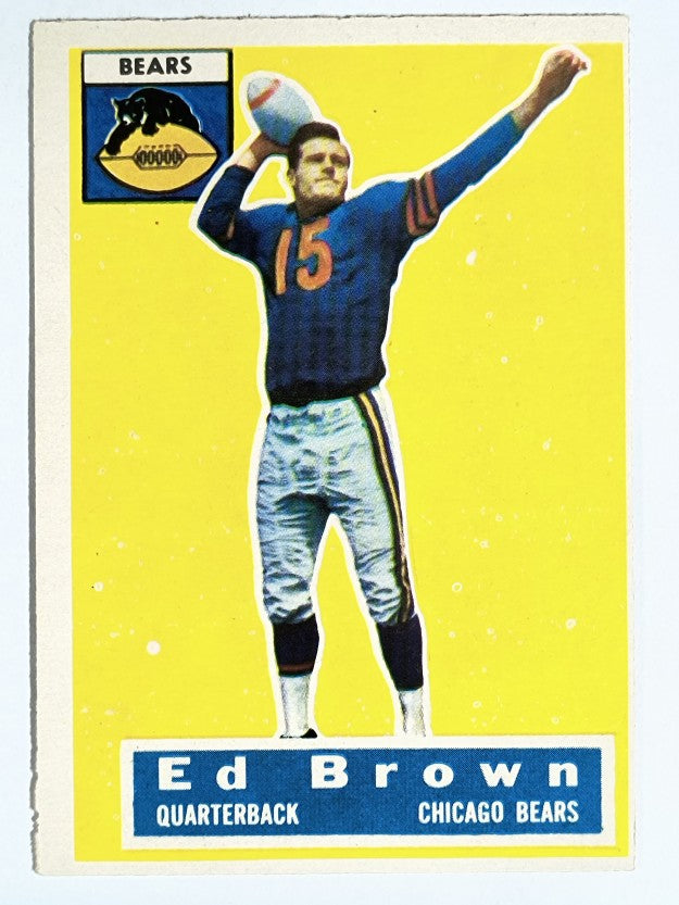 1956 Topps #23 Ed Brown (EX)