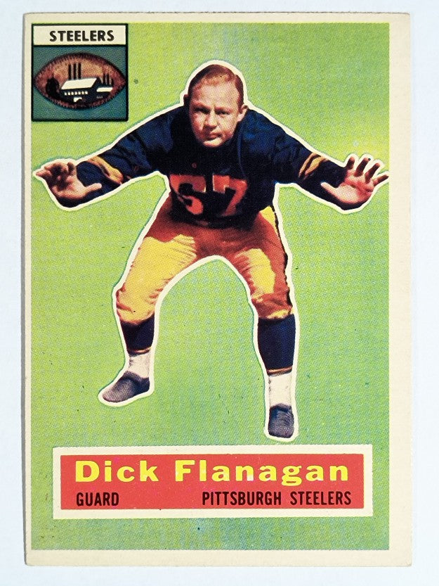 1956 Topps #27 Dick Flanagan RC (EX)