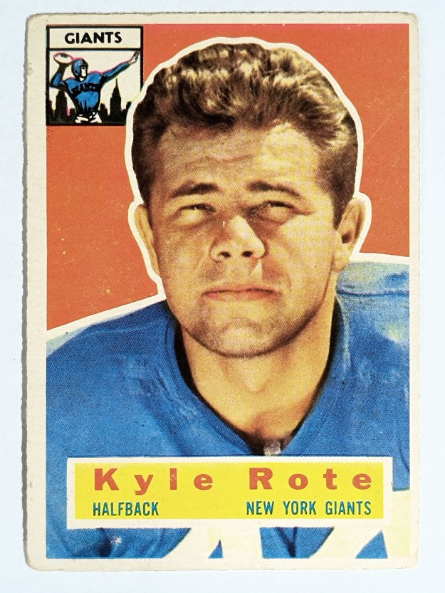 1956 Topps #29 Kyle Rote (VG)