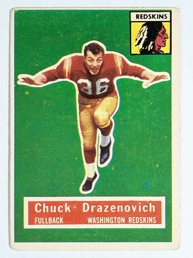 1956 Topps #37 Chuck Drazenovich SP (VGEX)