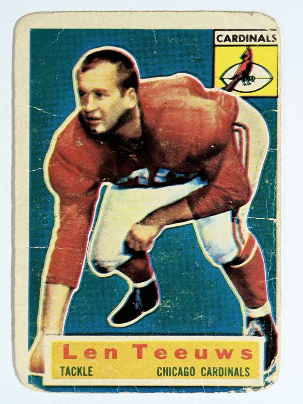 1956 Topps #46 Len Teeuws SP RC (POOR)