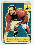 1956 Topps #46 Len Teeuws SP RC (POOR)
