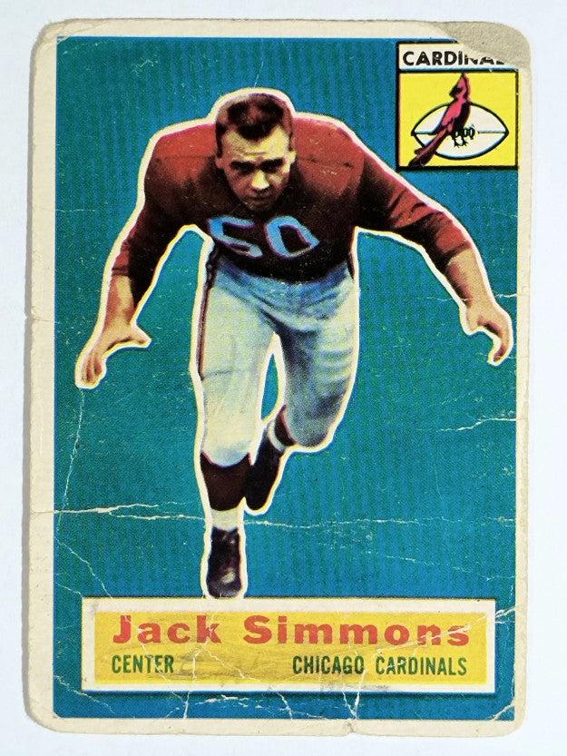 1956 Topps #82 Jack Simmons SP (POOR)