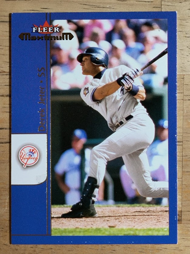 2002 Fleer Maximum #34 Derek Jeter