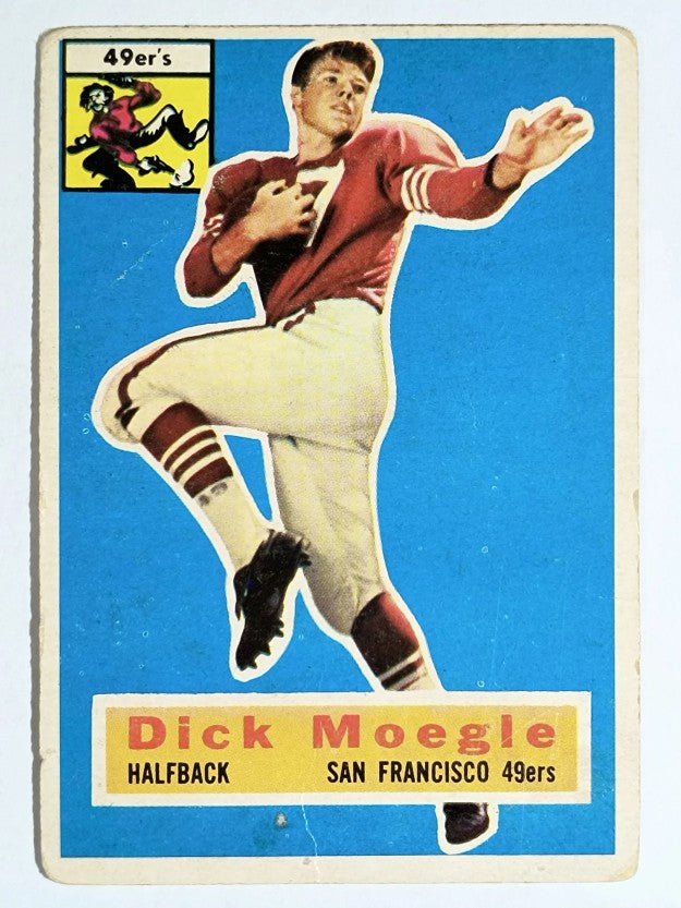 1956 Topps #14 Dick Moegle (VG)