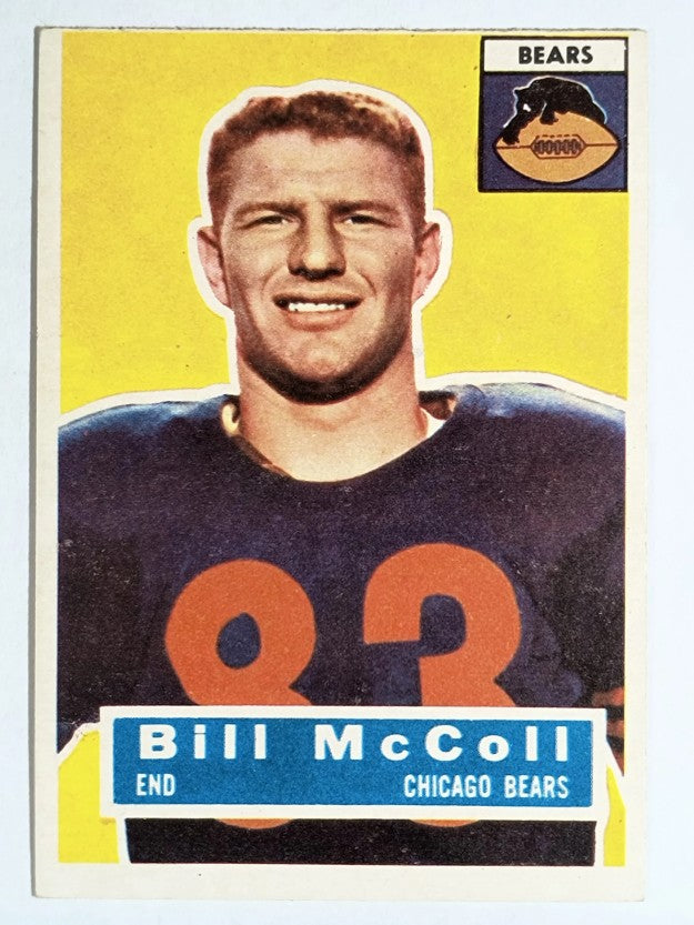 1956 Topps #83 Bill McColl (EX)