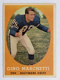 1958 Topps #16 Gino Marchetti (VGEX)