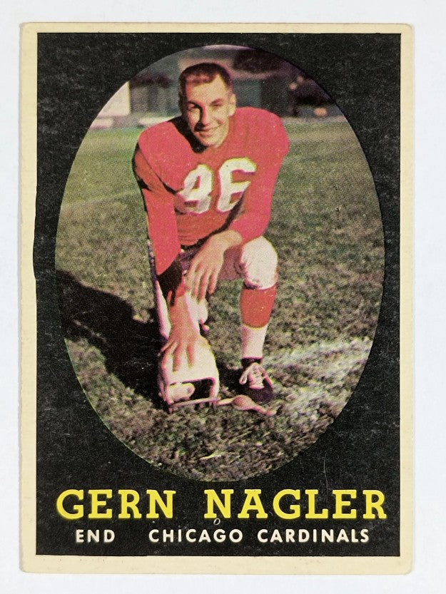 1958 Topps #60 Gern Nagler (VGEX)