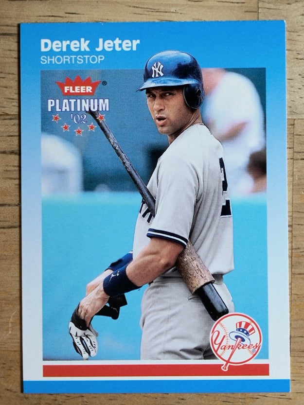 2002 Fleer Platinum #122 Derek Jeter
