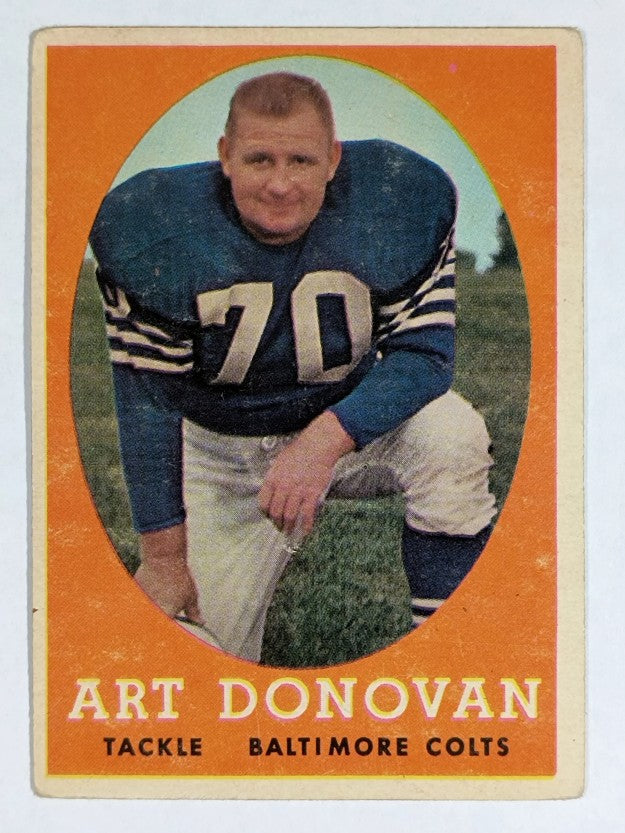 1958 Topps #106 Art Donovan (VGEX)