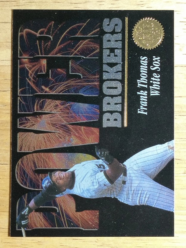 1994 Leaf Power Brokers #1 Frank Thomas