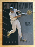 1994 Leaf Statistical Standouts #1 Frank Thomas