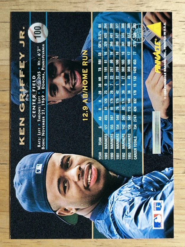 1994 Pinnacle #100 Ken Griffey Jr.
