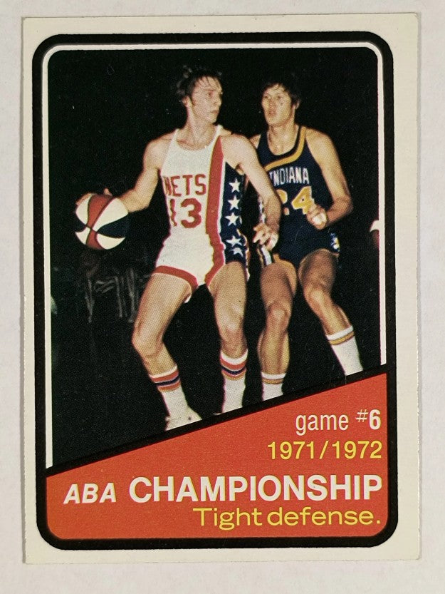 1972-73 Topps #246 Tight Defense PO (EXMT)