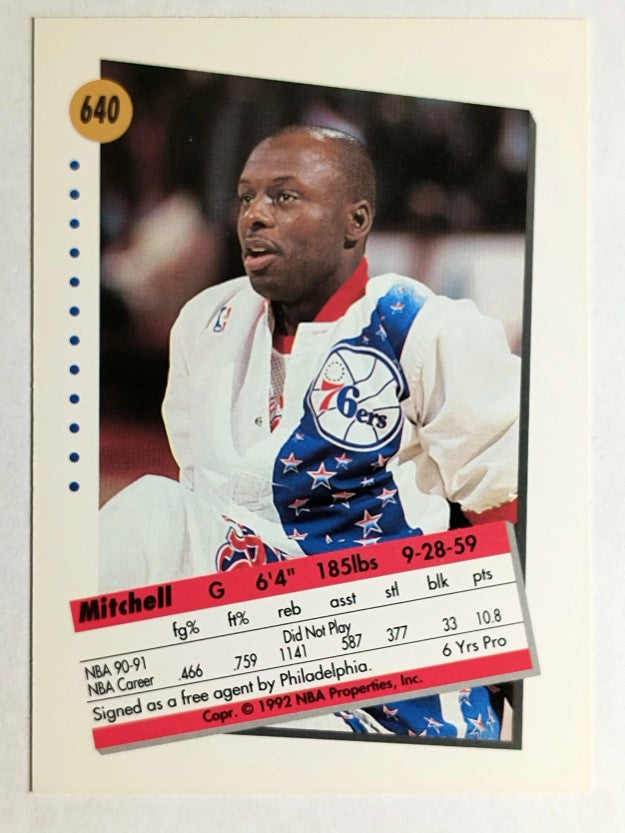 1991-92 SkyBox #640 Mitchell Wiggins