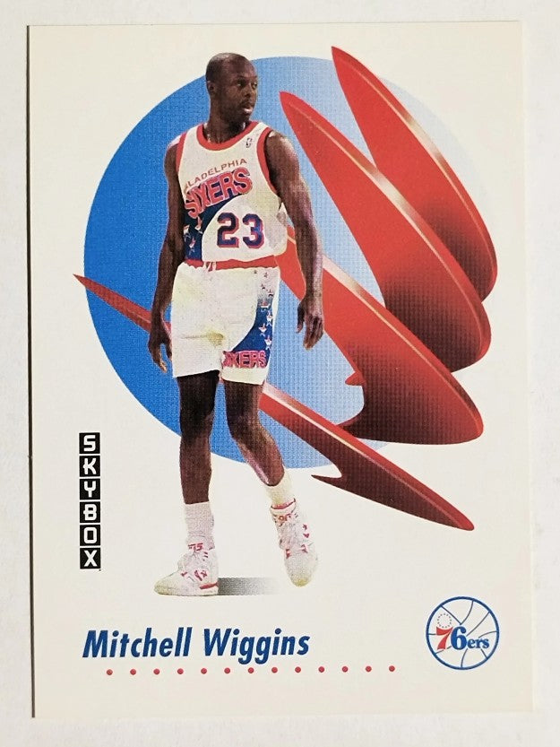 1991-92 SkyBox #640 Mitchell Wiggins