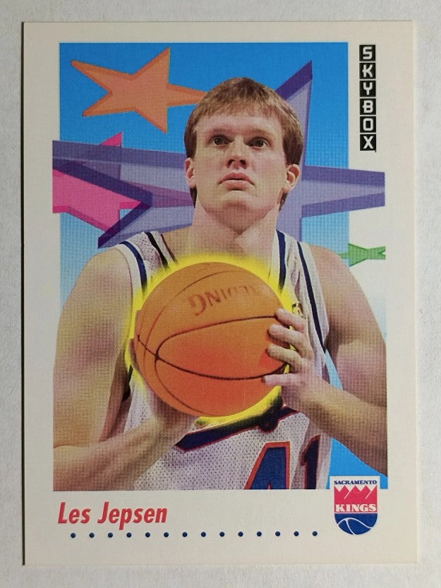 1991-92 SkyBox #643 Les Jepsen