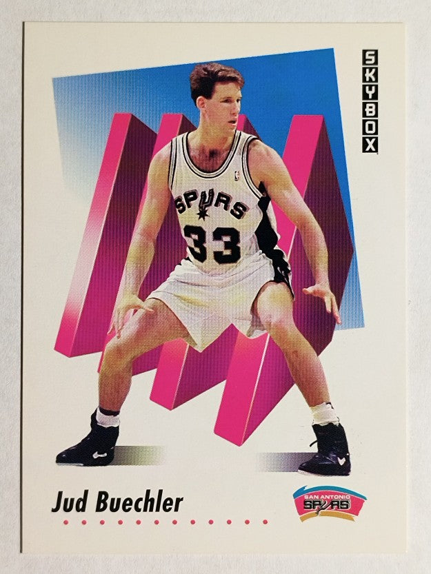 1991-92 SkyBox #647 Jud Buechler