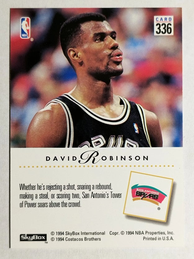 1993-94 SkyBox Premium #336 David Robinson PC (NM)