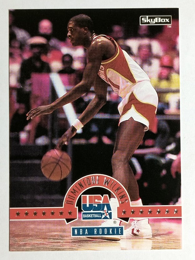 1994 SkyBox USA #32 Dominique Wilkins/NBA Rookie