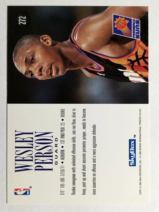 1994-95 SkyBox Premium #272 Wesley Person RC