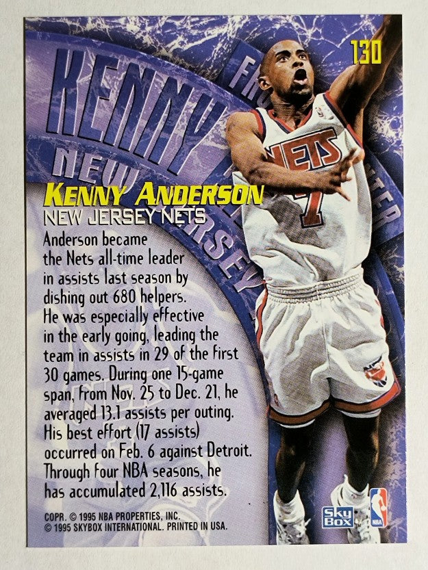 1995-96 SkyBox Premium #130 Kenny Anderson FC
