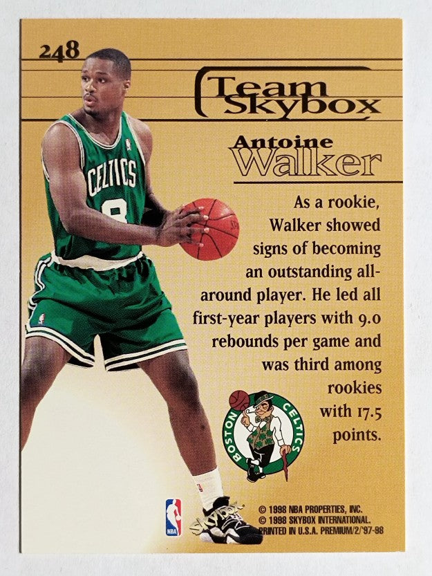 1997-98 SkyBox Premium #248 Antoine Walker TS