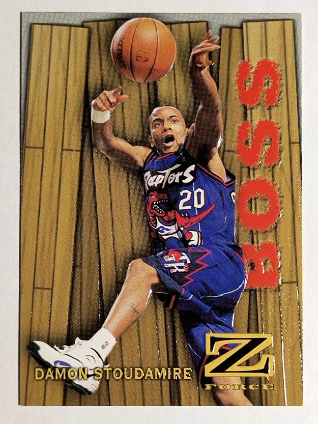1997-98 Z-Force Boss #19 Damon Stoudamire
