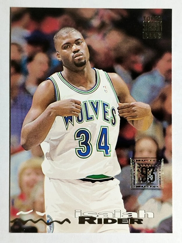 1993-94 Stadium Club #234 Isaiah Rider RC