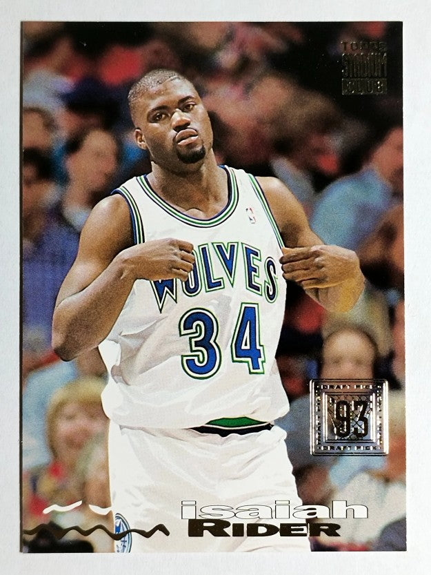 1993-94 Stadium Club #234 Isaiah Rider RC