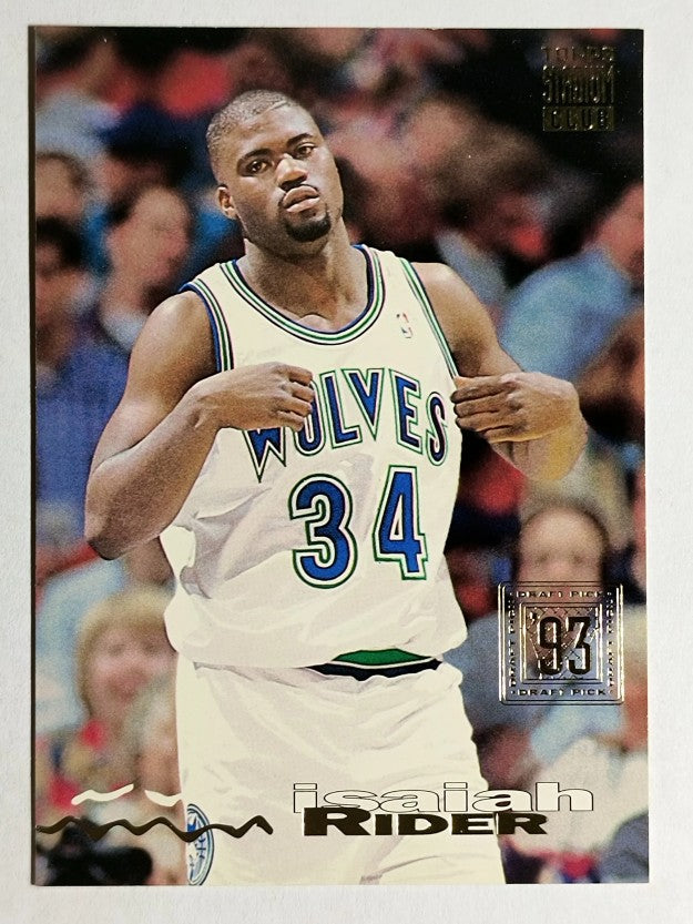 1993-94 Stadium Club #234 Isaiah Rider RC