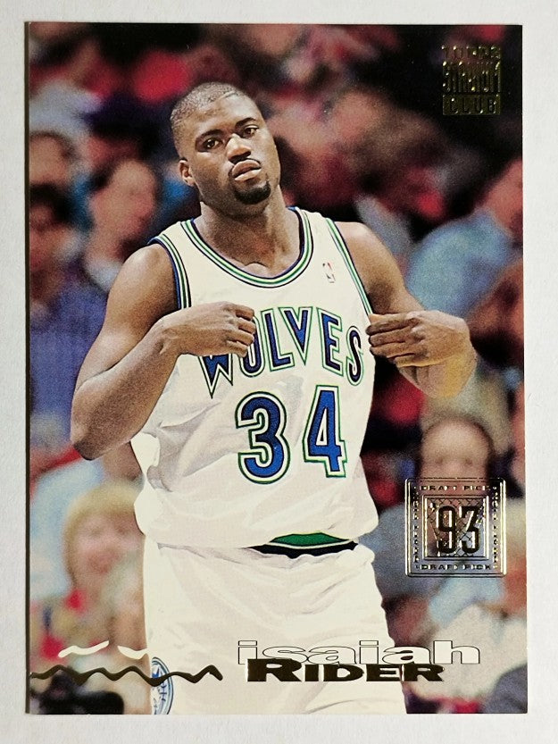1993-94 Stadium Club #234 Isaiah Rider RC