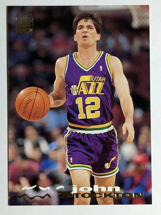 1993-94 Stadium Club #313 John Stockton
