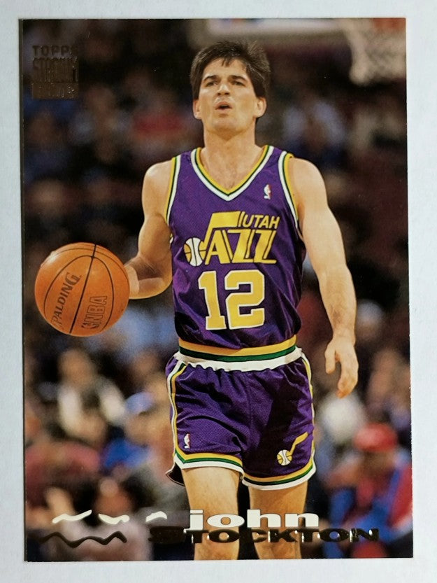 1993-94 Stadium Club #313 John Stockton