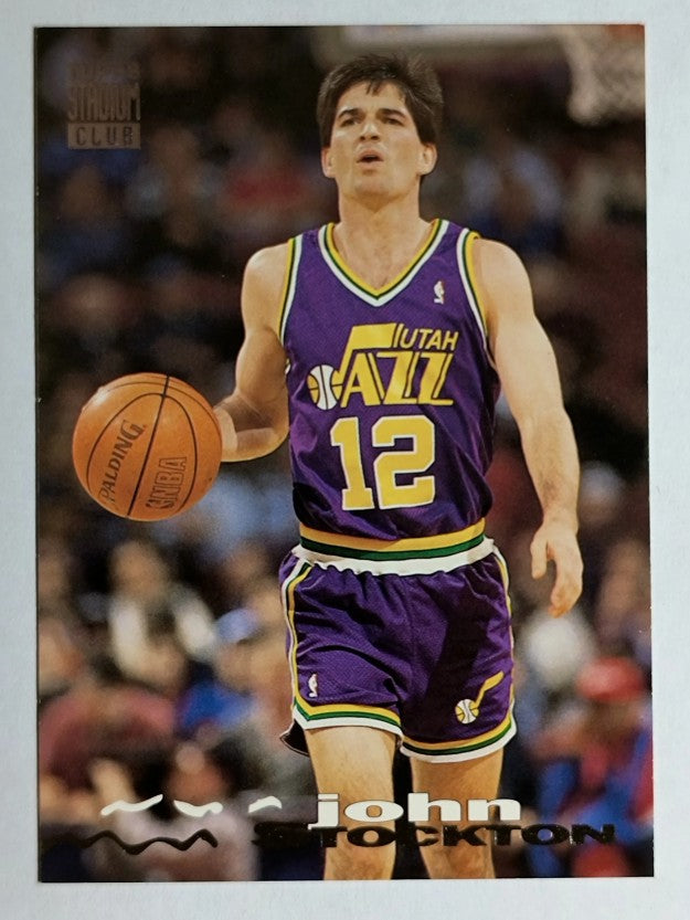 1993-94 Stadium Club #313 John Stockton