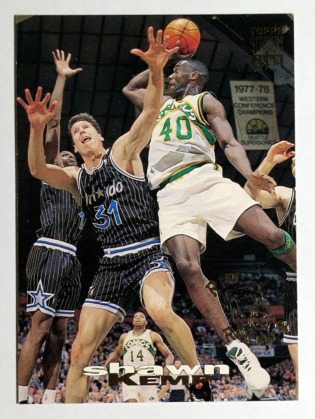 1993-94 Stadium Club Rim Rockers #5 Shawn Kemp
