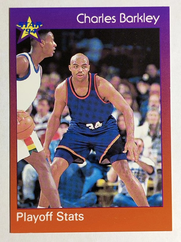 1993-94 Star #75 Charles Barkley/Playoff Stats