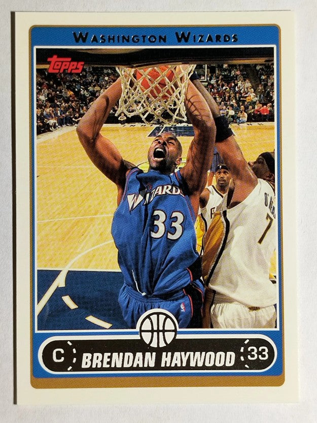 2006-07 Topps #73 Brendan Haywood