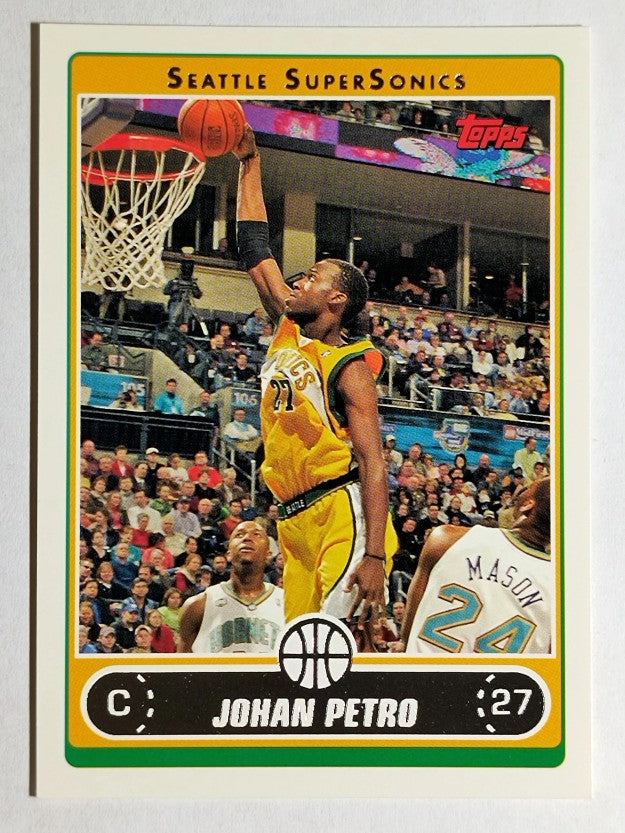 2006-07 Topps #76 Johan Petro