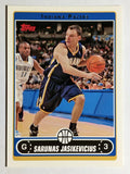 2006-07 Topps #80 Sarunas Jasikevicius