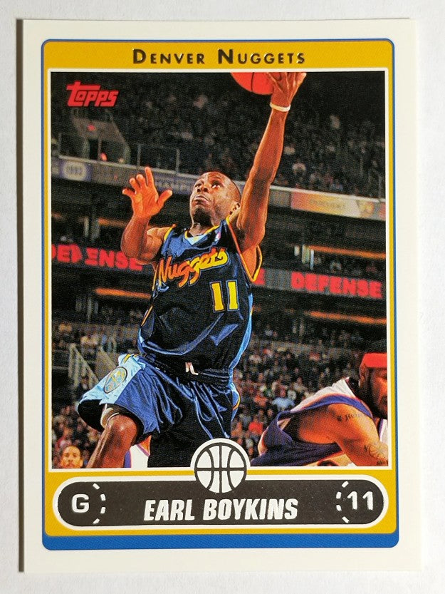 2006-07 Topps #89 Earl Boykins