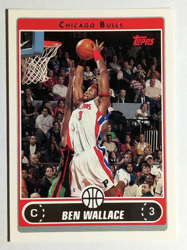 2006-07 Topps #101 Ben Wallace