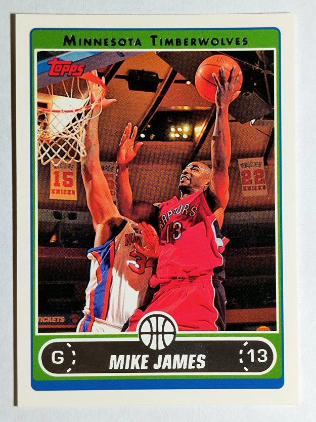 2006-07 Topps #102 Mike James