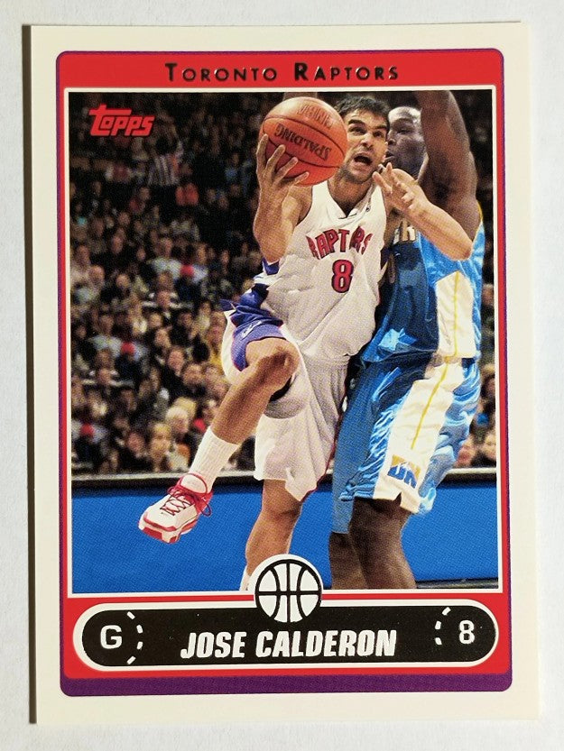 2006-07 Topps #115 Jose Calderon