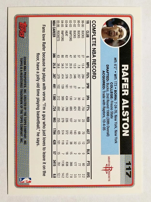 2006-07 Topps #117 Rafer Alston