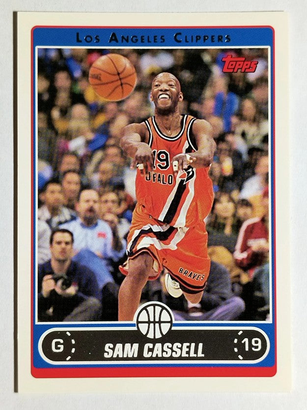 2006-07 Topps #130 Sam Cassell